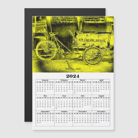Bywater Fiets 2024 Kalender (Voorkant / Achterkant)