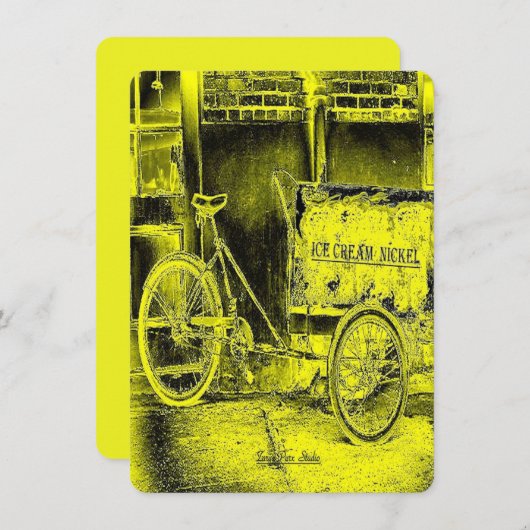 Bywater Fiets Feestdagenkaart (Voorkant / Achterkant)