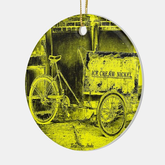 Bywater Fiets Keramisch Ornament (Links)