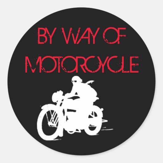 ByWayOfMotorcycle sticker 1 (Voorkant)