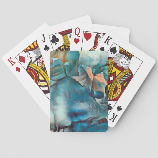 Byzantijns Abstract speelkaarten (Achterkant)