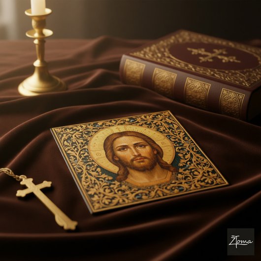 Byzantijns Christus-icoon - Jezus Legpuzzel