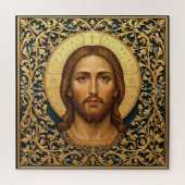 Byzantijns Christus-icoon - Jezus Legpuzzel (Verticaal)