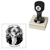Byzantijns-orthodoxe Oosterse rit Opstanding Rubberstempel (Gestempeld)