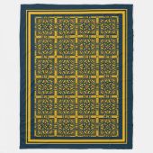 Byzantijns patroon fleece deken (Voorkant)