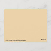 Byzantijnse Christ Jesus briefkaart (Achterkant)