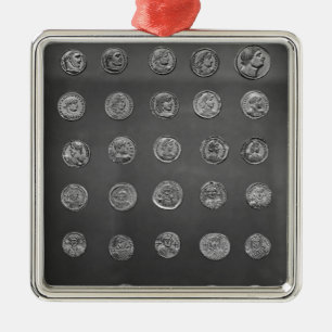 Byzantijnse en Romeinse munten, 4 tot 10e eeuw Metalen Ornament