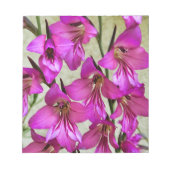 Byzantijnse Gladiolus Notitieblok (Voorkant)