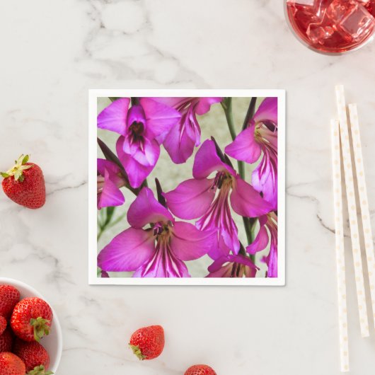 Byzantijnse Gladiolus Papieren servetten (Insitu)