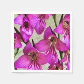 Byzantijnse Gladiolus Papieren servetten (Voorkant)
