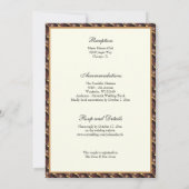 Byzantijnse katholieke maagd Mary Wedding Combo Kaart (Achterkant)