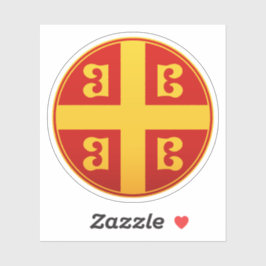 Byzantijnse Keizerlijke Vlag Embleem Sticker