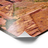 Byzantijnse kerk foto afdruk (Hoek)