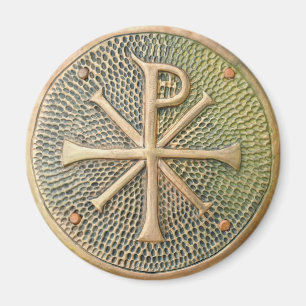 Byzantijnse kruissymbool metalen medallion history magneet