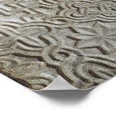 Byzantijnse plaat met kruisvormige decoratie, 12e- poster (Hoek)