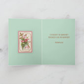 Byzantijnse Slavische Katholieke Pascha Pasen Feestdagen Kaart (Binnen)