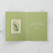 Byzantijnse Slavische Katholieke Pascha Pasen Feestdagen Kaart (Binnen)