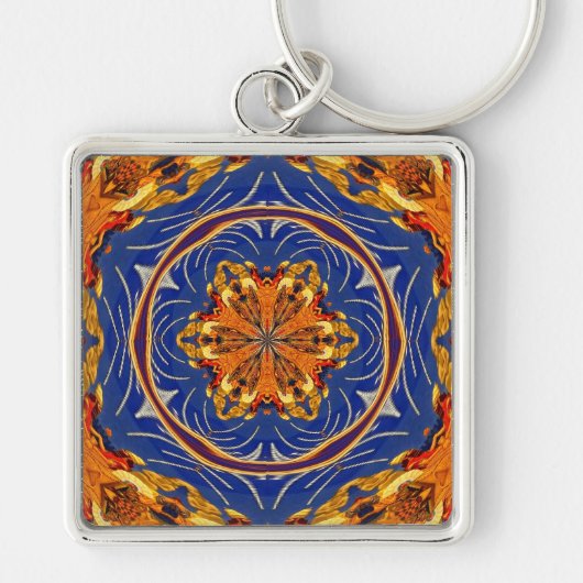 Byzantijnse tegel sleutelhanger (Voorkant)