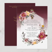 BYZANTIJNSE Verlovings Kroon Huwelijk Bloemenkruis Kaart (Voorkant / Achterkant)