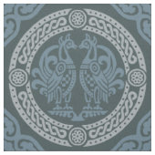 Byzantijnse vogels, Indigo Stof (Swatch)
