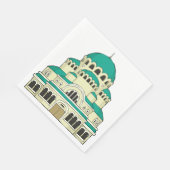 Byzantine Architecture Teal Dome Cathedral Servet (Hoek)