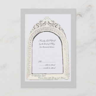 Byzantine Border RSVP Kaartje