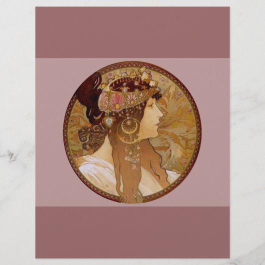 Byzantine Brunette, 1897 Flyer (Voorkant)