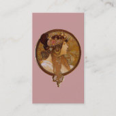 Byzantine Brunette, Mucha Visitekaartje (Voorkant)