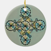 Byzantine Cross Ornament (Achterkant)