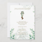 BYZANTINE Crowning Ceremony Weddenschap Rite Cross Kaart (Voorkant)