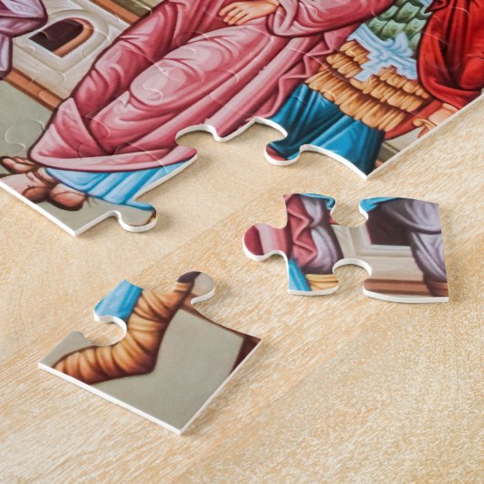 Byzantine Crucifixion Puzzle Legpuzzel (Zijkant)