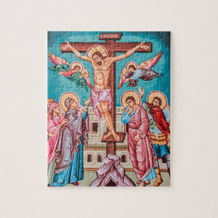Byzantine Crucifixion Puzzle Legpuzzel
