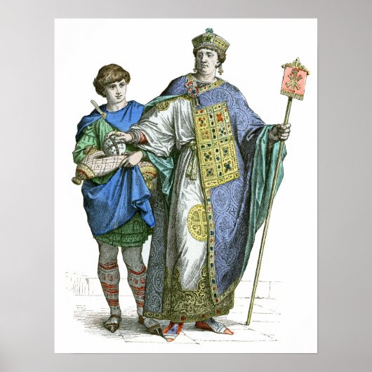 Byzantine Emperor Poster (Voorkant)