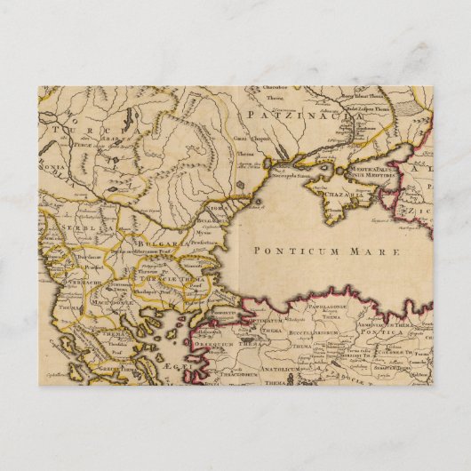 Byzantine Empire Briefkaart (Voorkant)