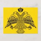Byzantine Empire Flag Briefkaart (Voorkant)