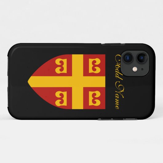 Byzantine Empire Flag Case-Mate iPhone Case (Achterkant (horizontaal))
