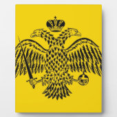 Byzantine Empire Flag Fotoplaat (Voorkant)