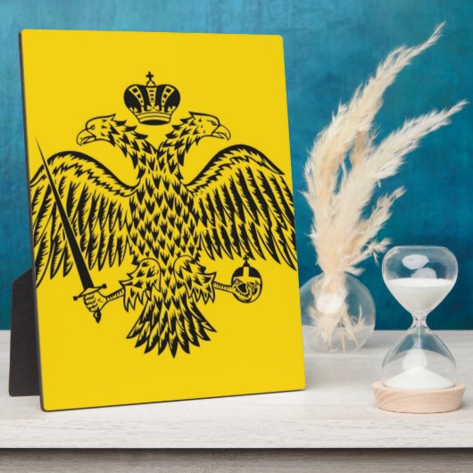 Byzantine Empire Flag Fotoplaat (Zijkant)