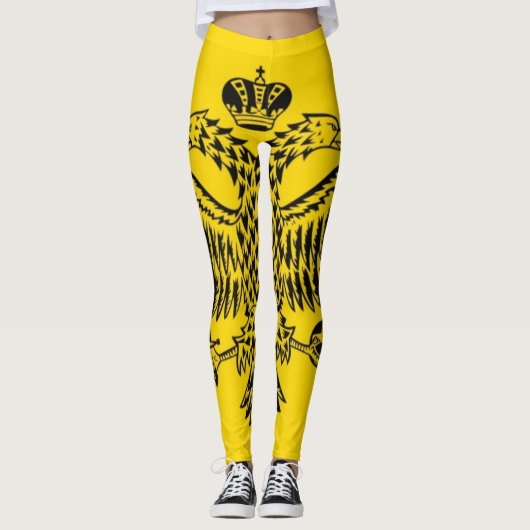 Byzantine Empire Flag Leggings (Voorkant)