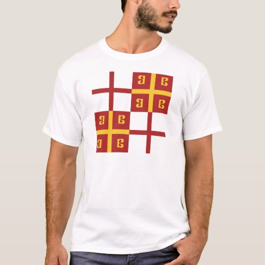 Byzantine Empire Flag T-shirt (Voorkant)