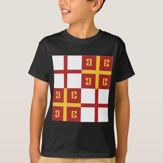 Byzantine Empire Flag T-shirt (Voorkant)