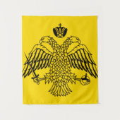 Byzantine Empire Flag Wandkleed (Voorkant)