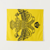 Byzantine Empire Flag Wandkleed (Voorkant (horizontaal))