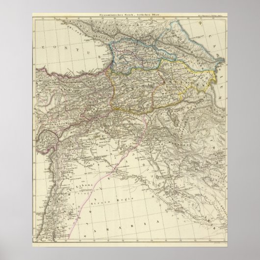 Byzantine Empire, oostelijk Poster (Voorkant)