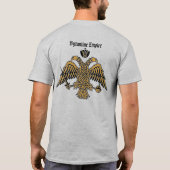 Byzantine Empire Two Headed Eagle Emblem Shirt (Achterkant)