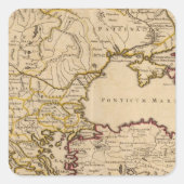 Byzantine Empire Vierkante Sticker (Voorkant)