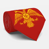 Byzantine Flag Stropdas (Opgerold)