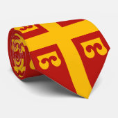 Byzantine Imperial Flag Stropdas (Opgerold)