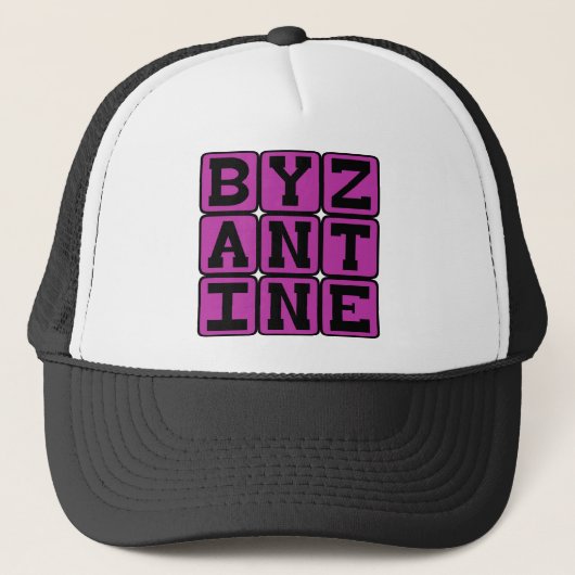 Byzantine, kleur trucker pet (Voorkant)