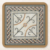 Byzantine Mosaic Tile Kartonnen Onderzetters (Voorkant)
